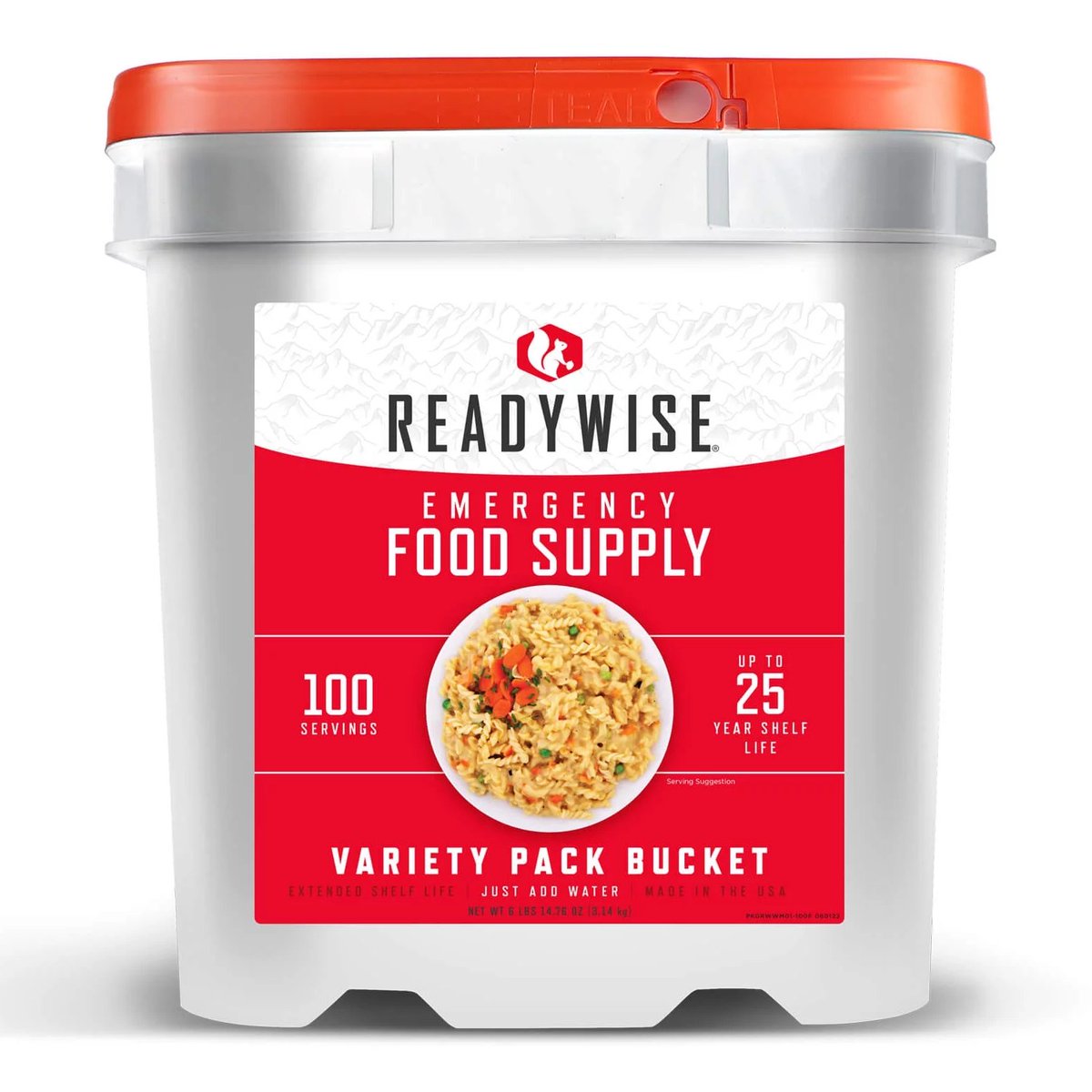 Save $80 on 100 servings of food when you buy this food bucket at Walmart for $69.99. Reminds me of being a kid and mom would call from the front door to let us know our food buckets were ready. zdcs.link/A4vx4