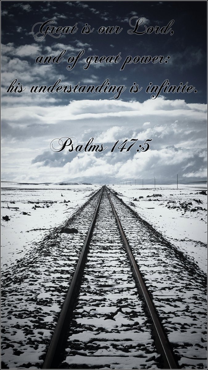 RedPillPrints's tweet photo. "Great is our Lord, and of great power: his understanding is infinite".

#BibleVerse #Bible #thelordismyshepherd #GodIsInControl #godbless #christianity #christianlivinglife https://t.co/NpuHpaqkkZ