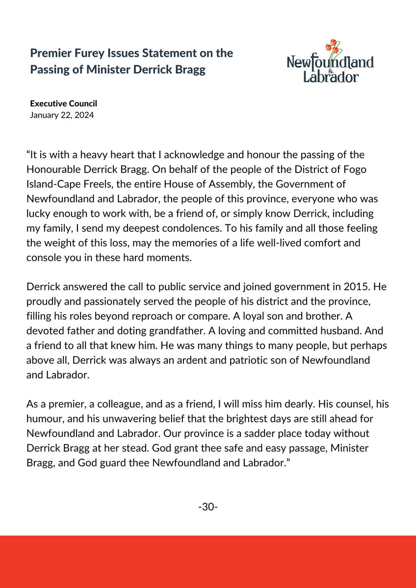 Government of Newfoundland & Labrador tweet media