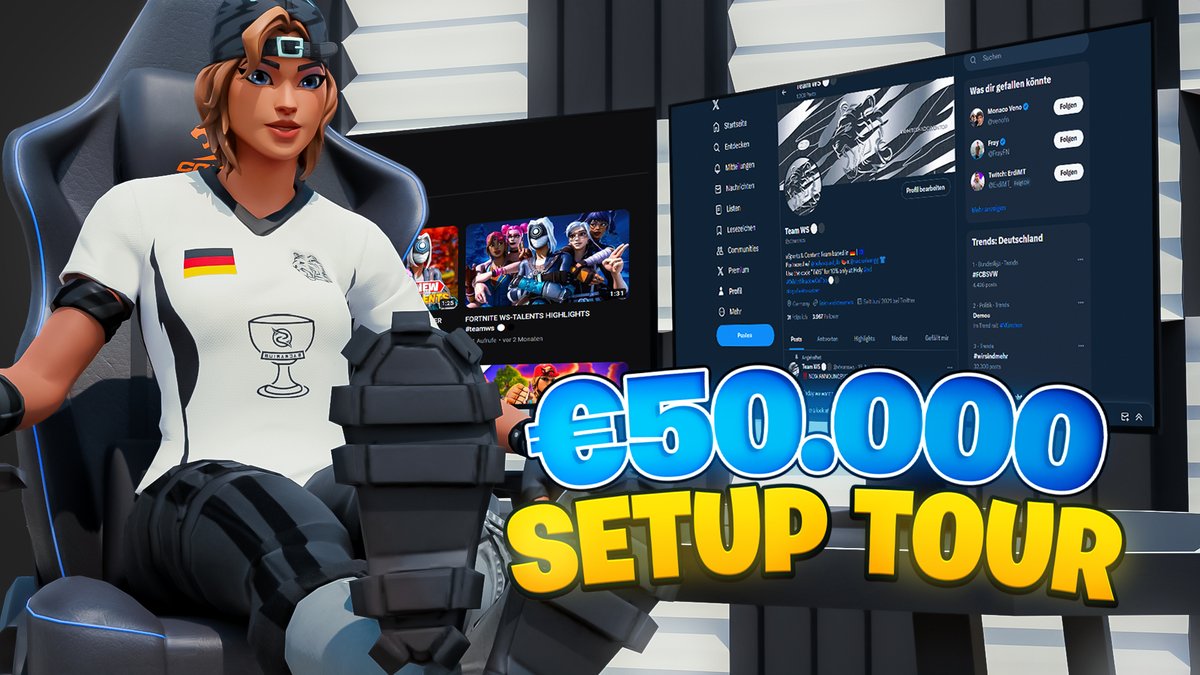 Team WS 50.000€ SetUp Tour! 😳💸

Full Video  👇

📽️: youtu.be/BSlABuZaXGI
📽️: youtu.be/BSlABuZaXGI
📽️: youtu.be/BSlABuZaXGI
