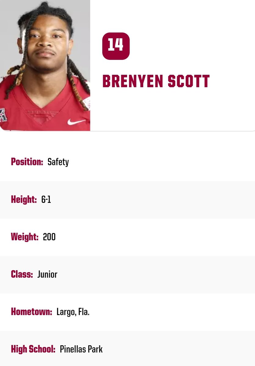 farrellportal's tweet photo. Temple DB Brenyen Scott entered the portal as a grad transfer; during the 2023 season he totaled 40 tackles and 1.5 TFL @BrenyenScott https://t.co/yrC2SdOoDR