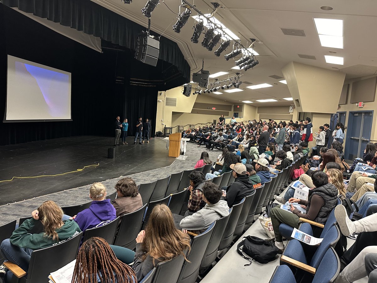 At our first TEP (Tracy Earth Project) Talk, we met 200+ future STEM leaders from Tracy High, Kimball High, and Stein Continuation School to share how we're removing CO2 in Tracy, CA, the home of America's first commercial DAC facility!