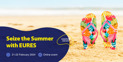 🇪🇺Seize the Summer with <a href="/EURESJob/">EURES</a> 2024: la fiera europea del lavoro stagionale torna il 21 e 22 febbraio 2024 online sulla piattaforma European Job Days ⚠ Le registrazioni per le imprese sono aperte fino al 7 febbraio💡Tutte le info su <a href="/CLVeneto/">ClicLavoro Veneto</a>👉cliclavoroveneto.it/-/seize-the-su…