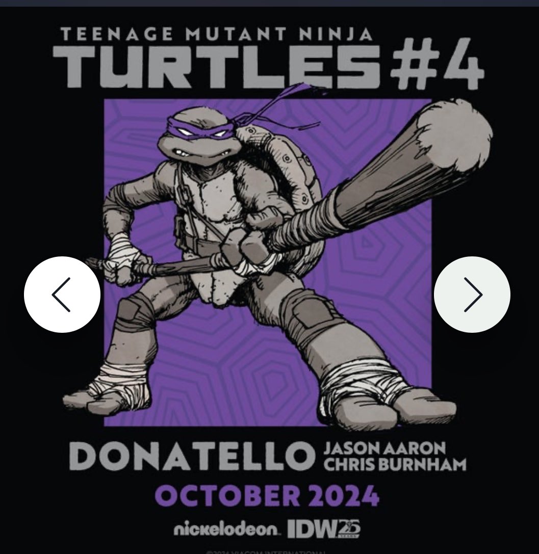 First look at the New IDW bros. First issue is set to release in July. 
-
#TurtleLair #IDW2024 #chc 
#teenagemutantninjaturtles