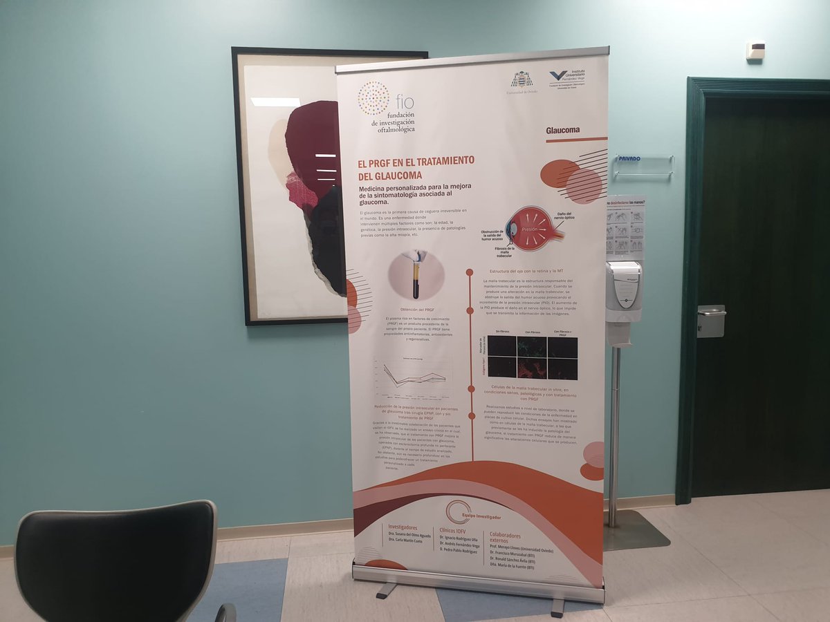 IOFVega's tweet photo. ¡Hoy arranca la II #SemanaDeLaFIO! Durante toda la semana tendremos una exposición de posters de los proyectos de la #FundaciónFIO y se entregará un folleto informativo a todos los pacientes de Oviedo y Madrid. Más info aquí: https://t.co/9uSKEMaTOr https://t.co/oJ76DzpQEr