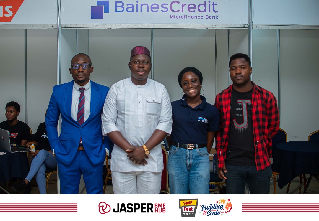 bainescredit's tweet photo. Photo dump from the SME Fest held last Saturday organized by @jaspersmehub It was indeed a moment of learning, unlearning, and re-learning.
#smefest #buildingtoscale #BainesCreditMFB #businessowners #meetandgreet #Lagos https://t.co/ai3McpSWZF