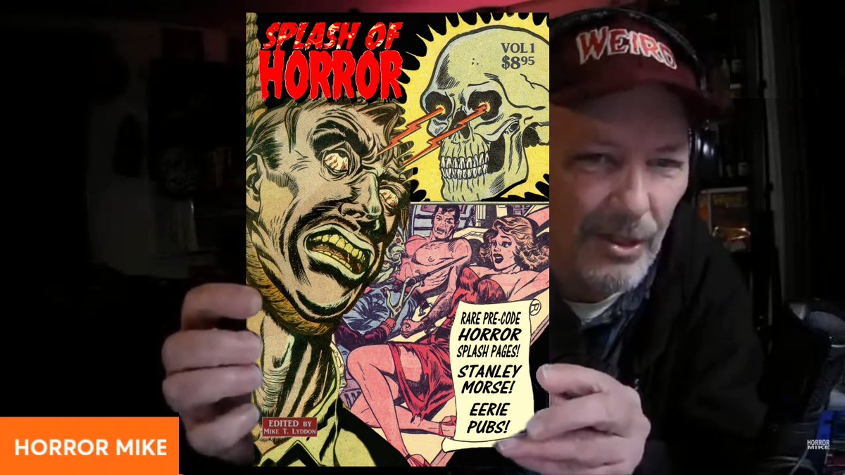 TheHorrorMike's tweet photo. NEW POST on Ghost Clinic:
Pre-Code HORROR Splash Pages In my NEW Book SPLASH of Horror featuring art from the golden age of horror comics.
https://t.co/GP0mGQwhqE
#precodecomics #horrorcomics #horrorart #GoldenAgeComics https://t.co/MEUJAzPvZe