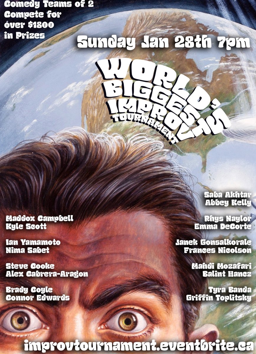 MaddoxCampbell's tweet photo. This Sunday, Kyle Scott and I are The Salty Keepers, two crotchety lighthouse keepers competing in a improv comedy competition called The World's Biggest Improv Tournament. 
At The SoCap 7PM Sunday Jan 28th.

It'll be worth a look. https://t.co/lATN4if25M