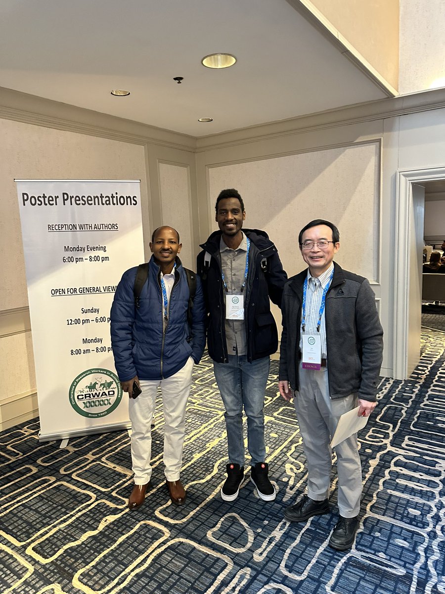 Representing <a href="/UTAnimalScience/">UT Animal Science</a> at CRWAD 2024 conference, Chicago IL.