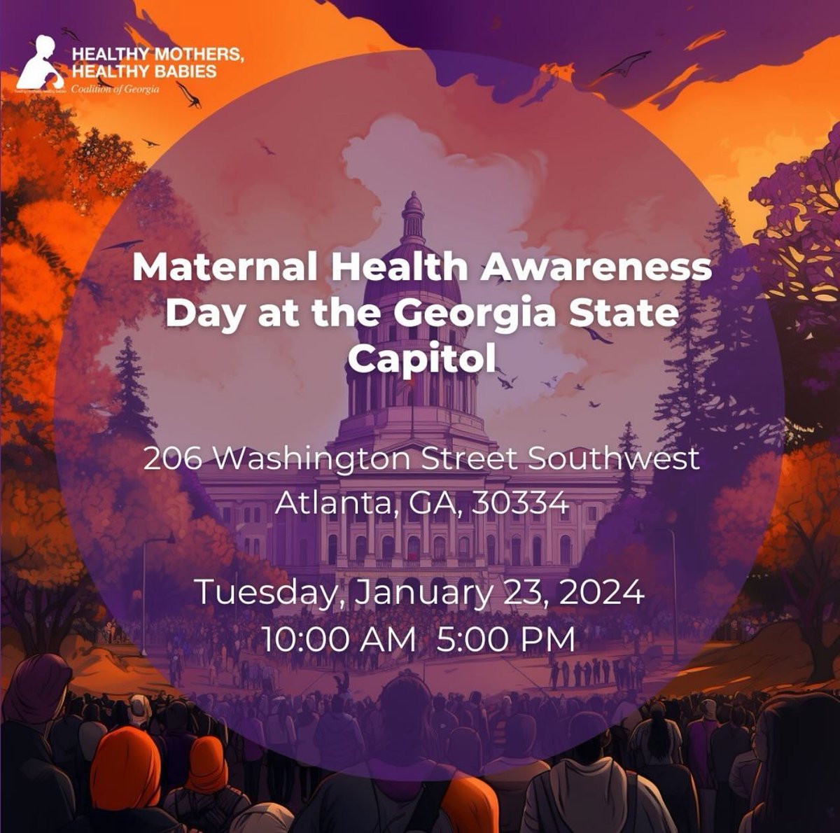 GA_STANDUP's tweet photo. Did you know over 50% of Georgia’s births are covered by Medicaid however, the health care needs of post-partum women are limited.
Join Healthy Mothers Healthy Babies Coalition of Georgia for a Maternal Health Awareness Day, tomorrow at the Georgia State Capitol!
#GaSTANDUP https://t.co/pb6m38KL9v