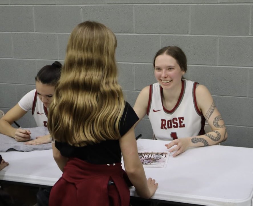 Last week RHIT WBB celebrated National Girls and Women in Sports day!  An outstanding event with our team leading the way and setting a great example for the next generation of female athletes!