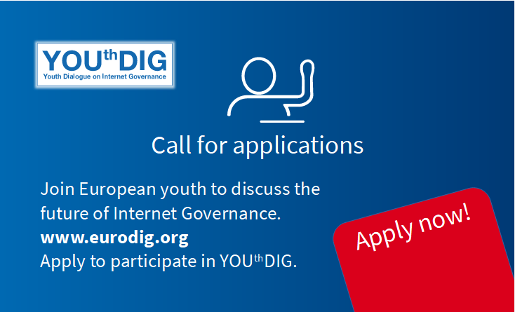 FINAL CALL:

🚀 Apply for YOUthDIG 2024 and EuroDIG - a FULLY-FUNDED journey into Internet Governance. 🌍
Calling all 18-30 year-olds from Europe - this is your time!
Apply by Feb 14, 2024.
Info here: shorturl.at/cktzI

#FullyFundedConference #YOUthDIG2024