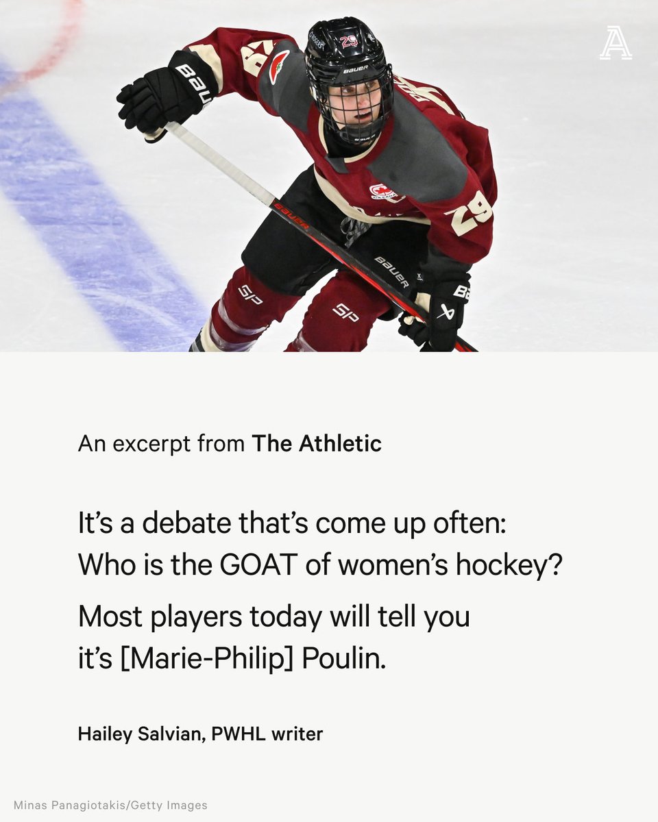 Marie-Philip Poulin is the best player in the world, according to her coach Kori Cheverie. And her peers largely agree. But she wasn't the star of the PWHL's first-ever shootout, writes @hailey_salvian. Analyzing this week's action ⤵️ theathletic.com/5217673/2024/0…