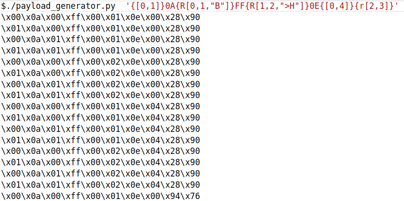 Just published a "Simple Payload Generator" template based engine, that can be useful for fuzzing and unit testing. More to come in the next days :)  #SPG github.com/mindedsecurity…
