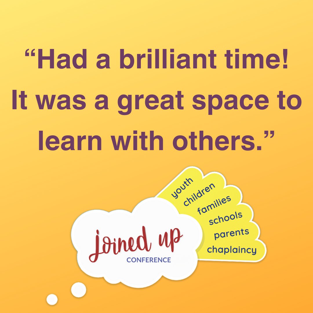 JoinedUpConf's tweet image. Join us on Saturday 2nd March for the next Joined Up Conference in Sheffield. Suitable for youth, children, families and schools workers, those in chaplaincy and parents/carers. Just £15 a ticket. Book your place or find out more here: joinedupconferencecom.wordpress.com