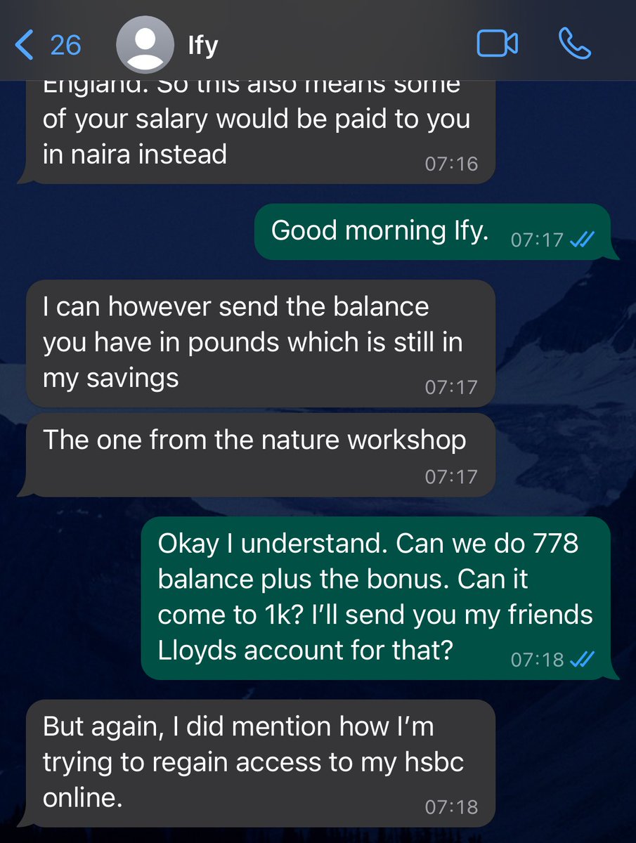 chika_jones's tweet photo. @IfyAniebo We are now at December 2021, I start following up for the money owed because I needed it. Ify assures me she will pay but there are issues with her account and she was also sick as seen here. https://t.co/IKKIGElV9w