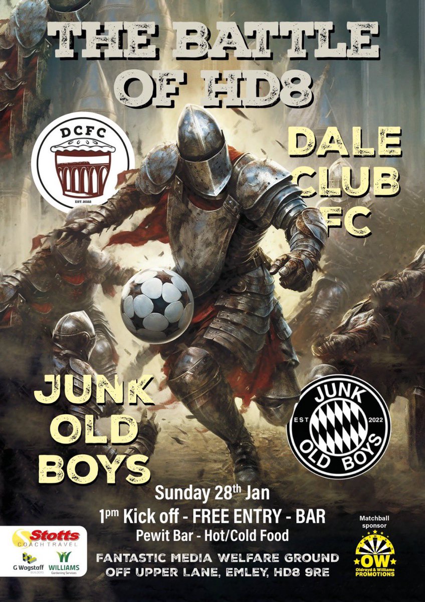 Junk Old Boys FC tweet media