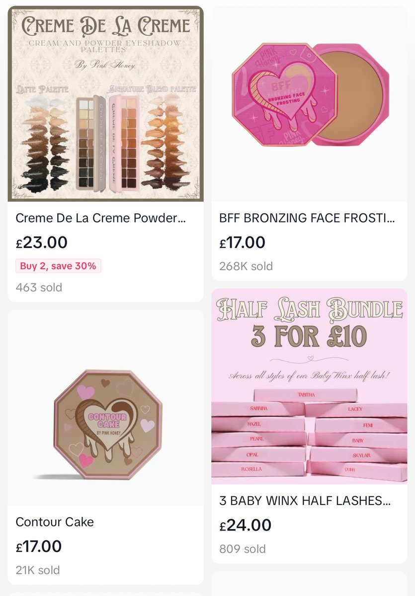 fitness_makeup's tweet photo. pinkhoneyuk #TikTokShop #CreamEyeshadowPalette #Buy2 #Save30% #Discount #Auto #Applied at #CheckOut #AddBoth #Palettes to your #Cart to #GrabThem for #Just #16.10 #Each #TwoPalettes for #30Pounds #Cute #PaydaySale #BuyMore #SaveMore #TreatYourself #BrandNew #foryou #fyp https://t.co/fI8DLLwRrh