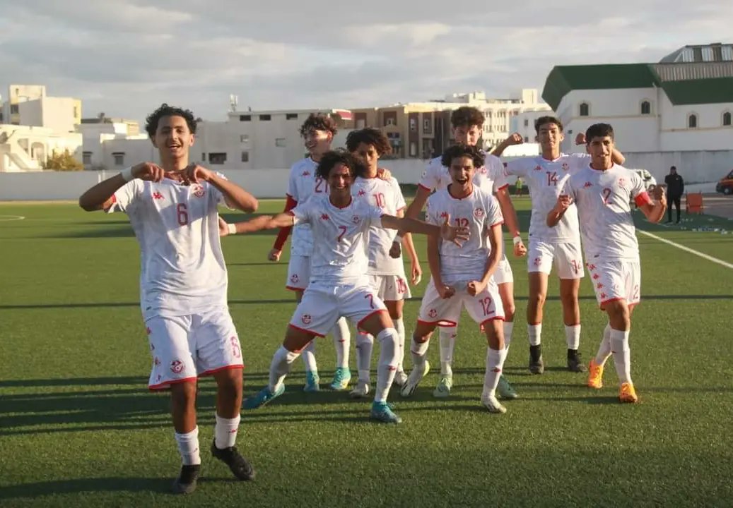 les_ltt's tweet photo. بالصور 📸 مباراة المنتخب التونسي 🇹🇳 مواليد 2008 أمام المنتخب الأردني 🇯🇴

📸 FTF 

#TeamTunisiaU17 🇹🇳🦅
#FriendlyMatch1 🤝🏽
#TUNJOR 🇹🇳🇯🇴 (3-1) https://t.co/fWjLYZx2cC