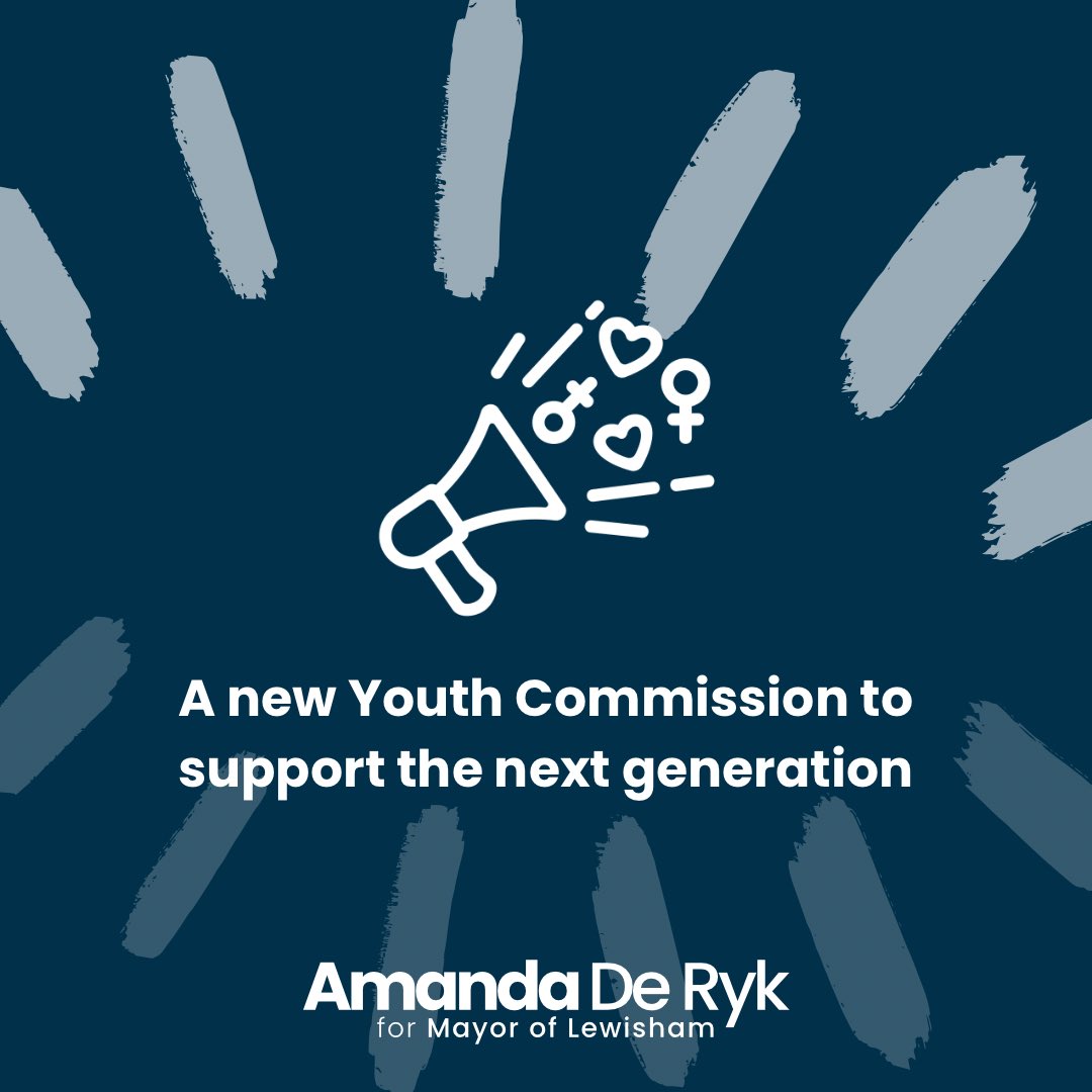 I pledge to stop food insecurity for our young people and abolish long term hunger. My priority is to create a Young People’s Commission to fundraise, coordinate and build support for young people, creating a sign-posting hub where they can find the help they need easily.