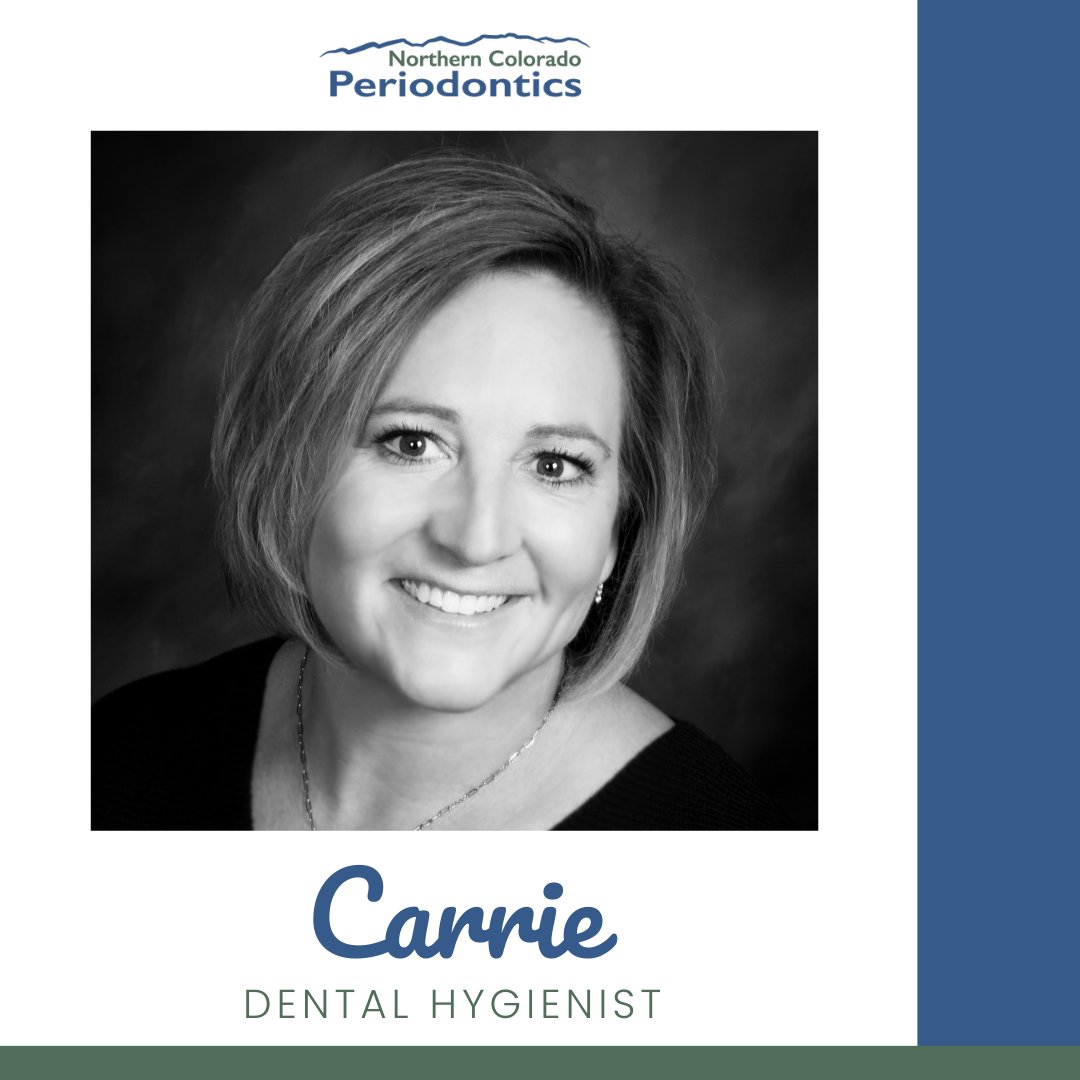 NoCoPerio's tweet photo. Meet Carrie! With a degree from the University of Colorado School of Dentistry, she's been ensuring healthy smiles since 2001. Outside the office, she loves camping, boating, staying active, and diving into a good book. https://t.co/2WFFkgcCfL