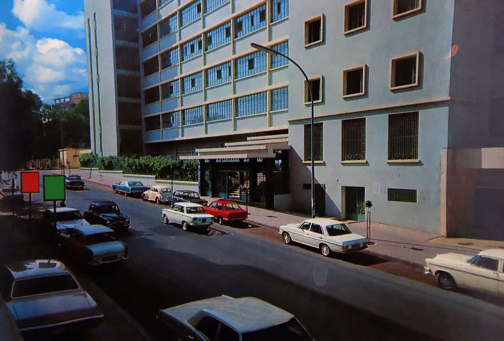Beirut Arab University, Tariq Jdide [1971] #Beirut
جامعة بيروت العربية، الطريق الجديدة [١٩٧١] #بيروت
#الطريق_الجديدة #المزرعة #BAU 
#1970s