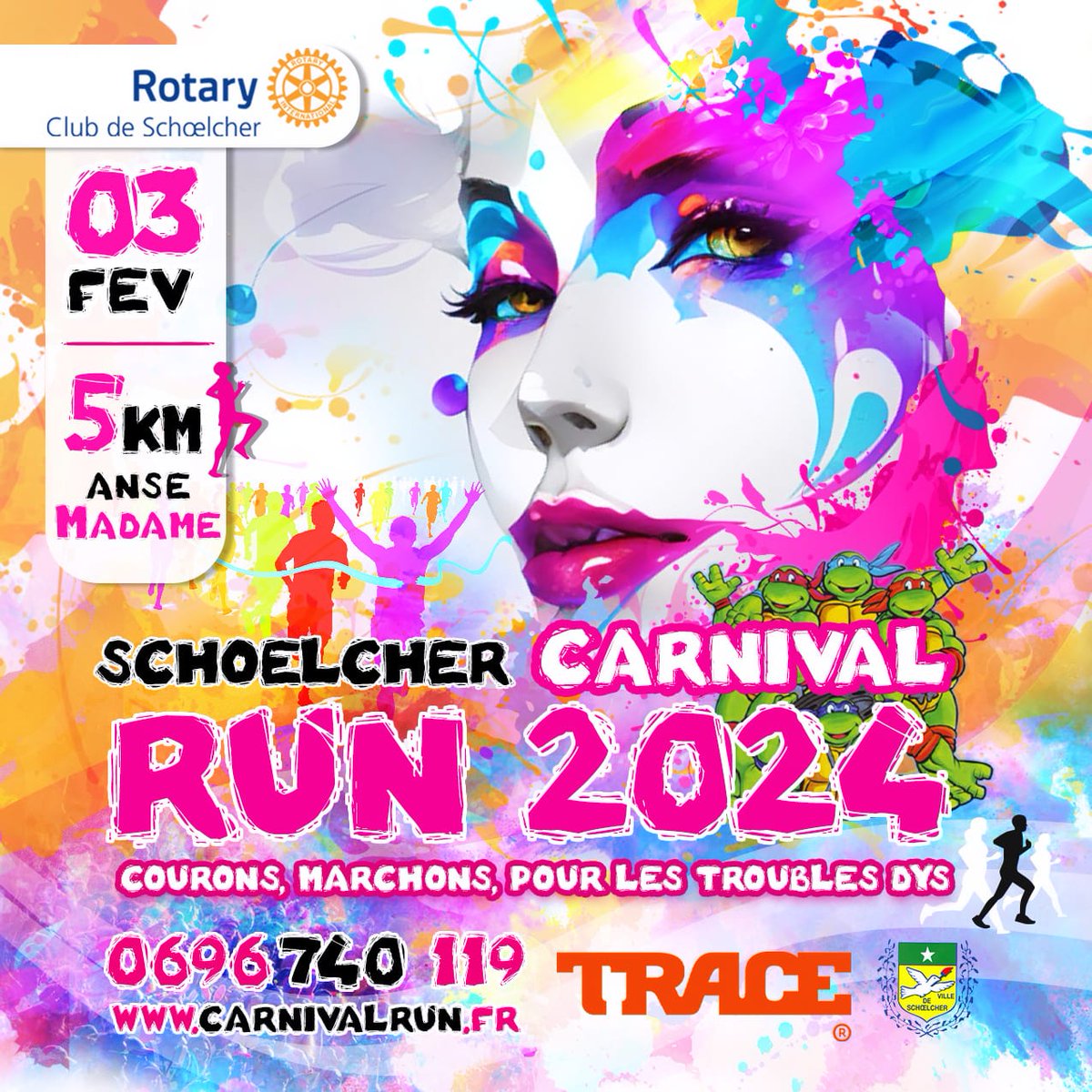 Toujours plus de fun pour la bonne cause...
Inscription : carnivalrun.fr