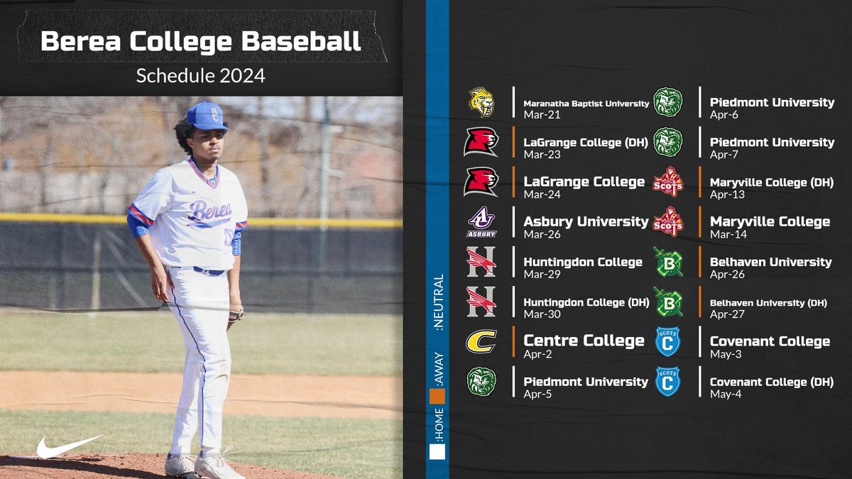 Berea College Baseball tweet media