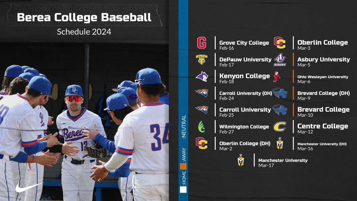 Berea College Baseball tweet media