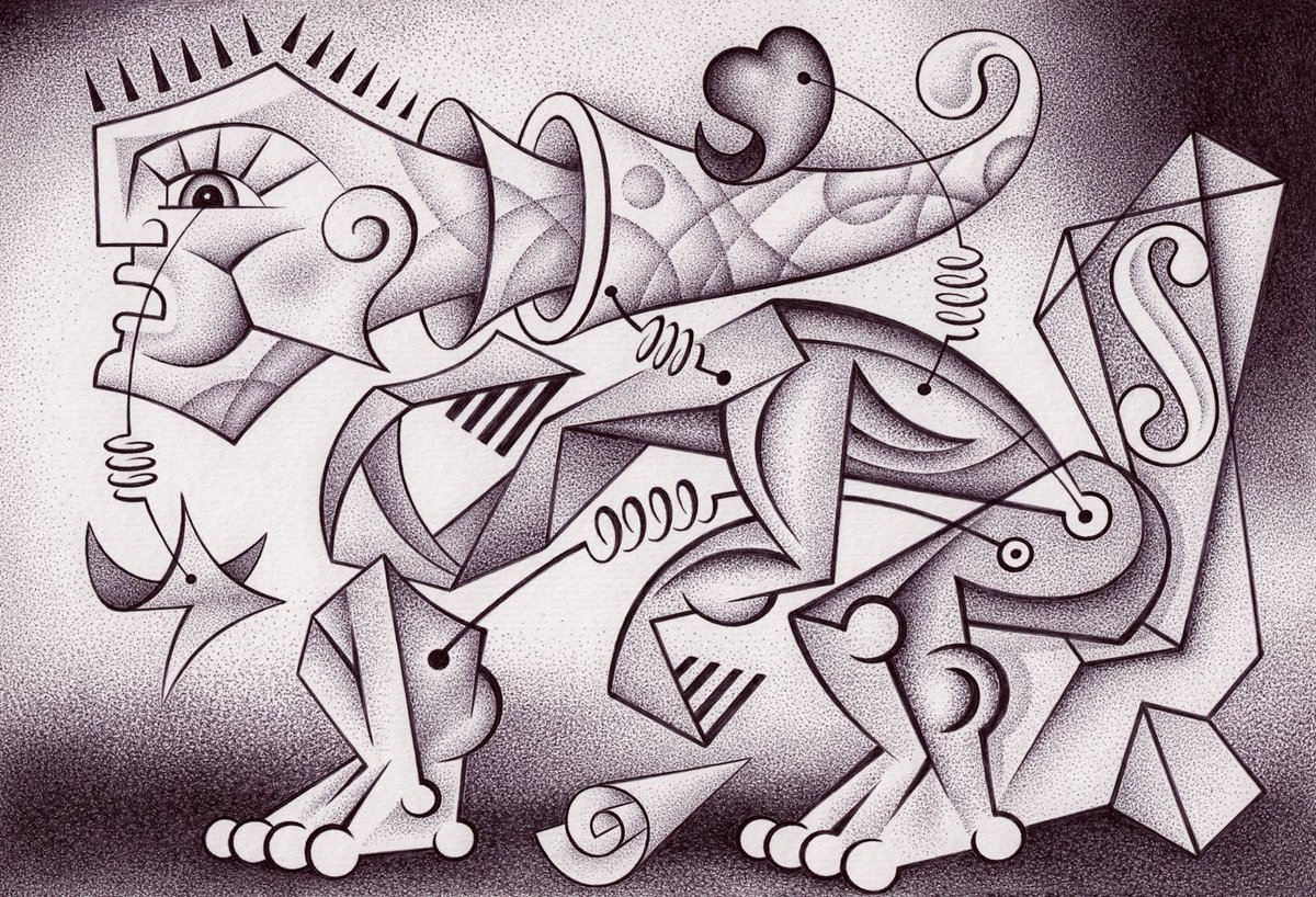 “Ağlayan Düşünen Adam” O şimdi Oslo’da DARK WHITE III sergisinde sergileniyor. Silivri’deki 72 numaralı hücremde düşünceli zamanların bir meyvesi. Teknik: A4 kağıt üzerine siyah tükenmez kalem. #DARKWHITE grafill.no