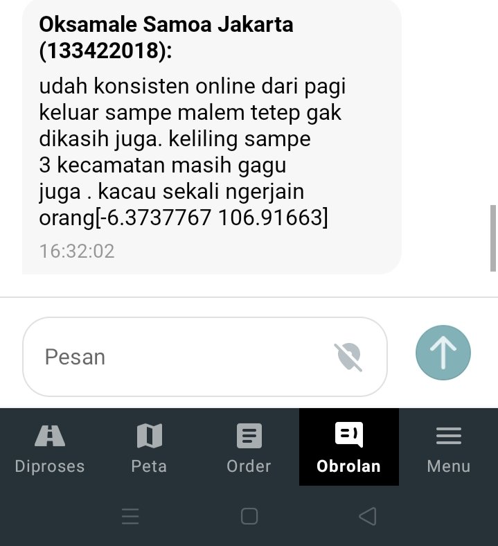 keluhanmaxim's tweet photo. @jokowi @prabowo @erickthohir @aniesbaswedan @kemkominfo @KemnakerRI kita diharuskan untuk mencari penumpang dijam sibuk pagi dn sore tpi tetep saja kadang hanya mendapat 1penumpang membeli bensin saja tdak cukup apa lgi untuk makan ank istri kelaparan dirumah #Maxim #viral #FYP https://t.co/OrEWJ66TPW