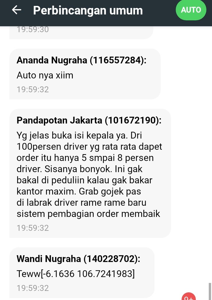 keluhanmaxim's tweet photo. @jokowi @prabowo @erickthohir @aniesbaswedan @kemkominfo @KemnakerRI kita diharuskan untuk mencari penumpang dijam sibuk pagi dn sore tpi tetep saja kadang hanya mendapat 1penumpang membeli bensin saja tdak cukup apa lgi untuk makan ank istri kelaparan dirumah #Maxim #viral #FYP https://t.co/icLVfOTYqD