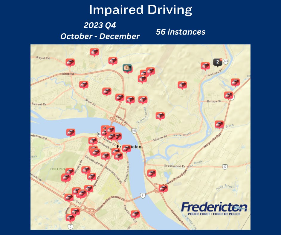Fredericton Police tweet media