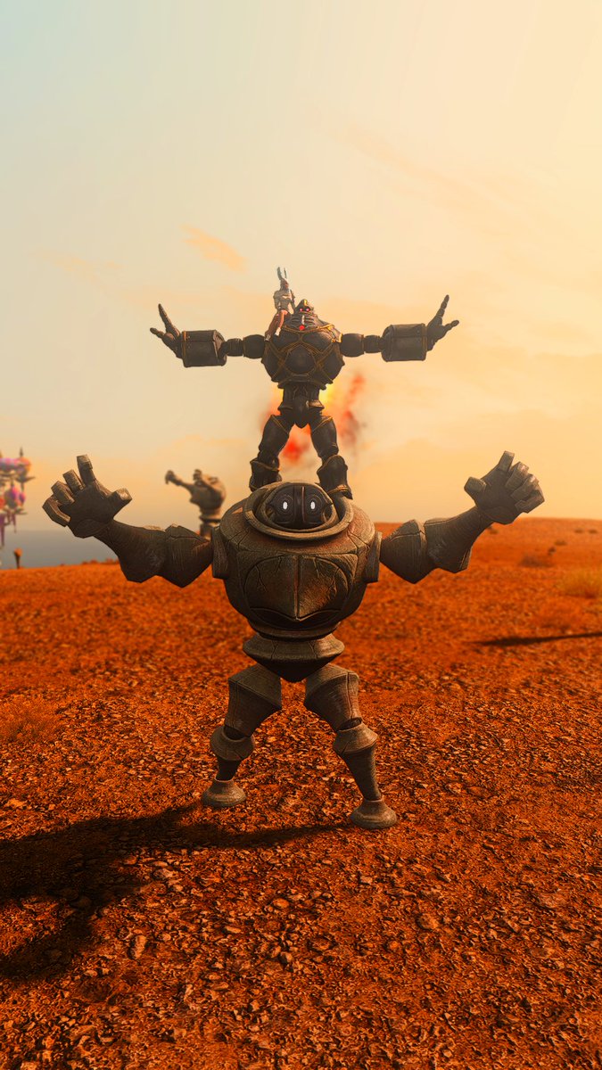 _kgrw's tweet photo. しゅろネキのメインストーリーそっちのけで組体操してた僕たち
#FF14 #OFTN https://t.co/tRo7RoALgh