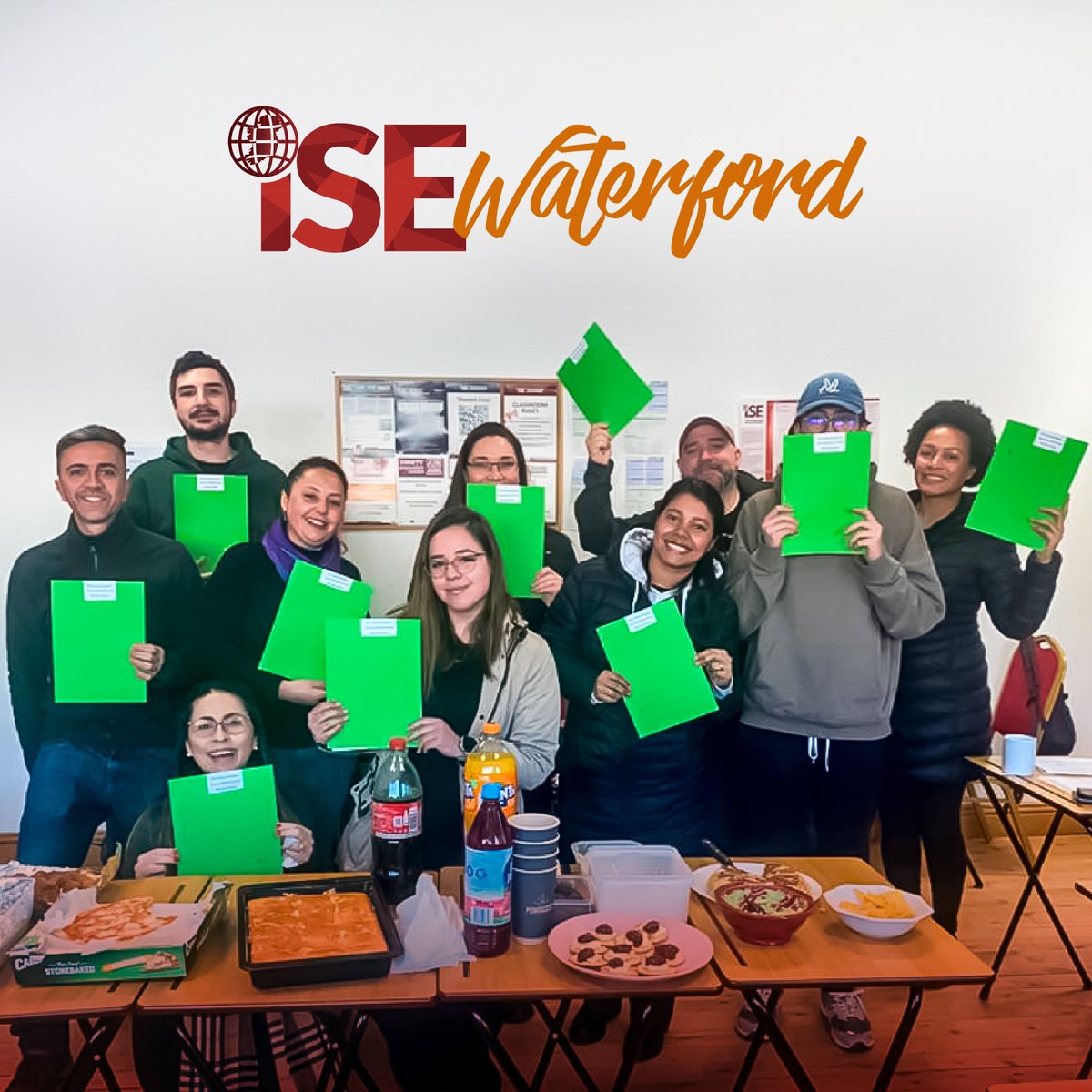 LearnEnglish_IE's tweet image. ✨ A2 class culinary magic with Teacher Claire O&apos;Brien at ISE Waterford! 🍳👩‍🍳 Students crafted a recipe book and shared homemade delights - a sensory feast showcasing the joy of learning and food bonding! 📚🌟 #RecipeBook #ISEWaterford #Waterford #ISEIreland  #studyinireland ✨