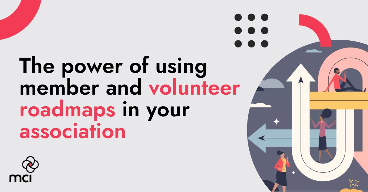 Unlock early engagement &amp; dedicated volunteers with strategic roadmaps. Seamlessly guide individuals, optimize processes, and boost success &amp; member retention. 👥 Get started today: bit.ly/3S6yssN 

#WeAreMCI #Associations #Leadership #MemberJourney #VolunteerSuccess