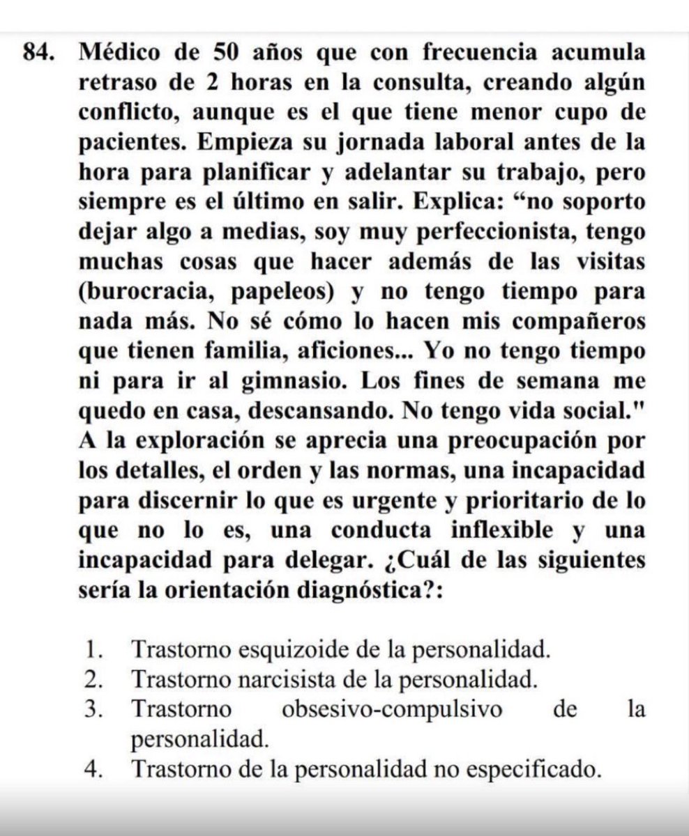 COMBarcelona's tweet photo. Exigirem a @sanidadgob la retirada d'aquesta pregunta del darrer examen MIR. És desafortunada, estigmatitzadora i equívoca. https://t.co/Kpk0sylgMG