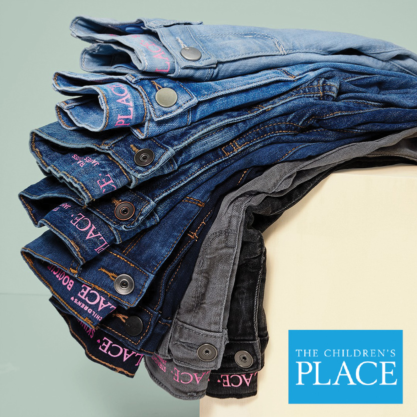 Get stylish kids denim jeans available at The Children's Place. Shop at the PLACE where big fashion meets little prices. Save on the name brands you want at the Centralia Outlets on both sides of I-5, Exit 82.
#denim #thechildrensplace #StylishSavings