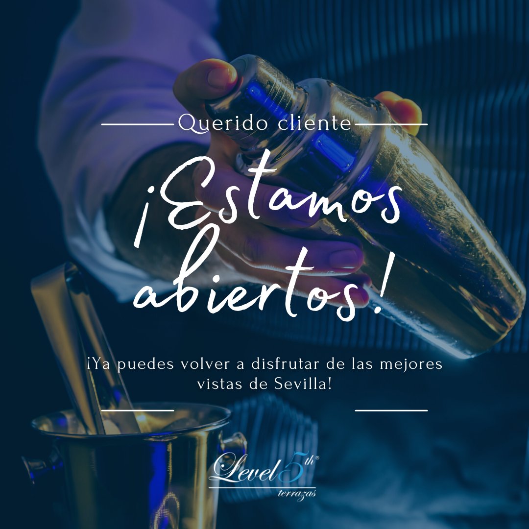 Level5_terrazas's tweet photo. ¡Hoy es el día! 🥂@level5_terrazas abre sus puertas nuevamente. Vive una experiencia única con nosotros. ✨Descubre nuestra amplia selección de cócteles y disfruta de la magia que solo encontrarás aquí. 🍹¡Te esperamos! 🥰#EstamosAbiertos #Level5thTerrazas #Reapertura #Drinks https://t.co/sEmMG2eskO