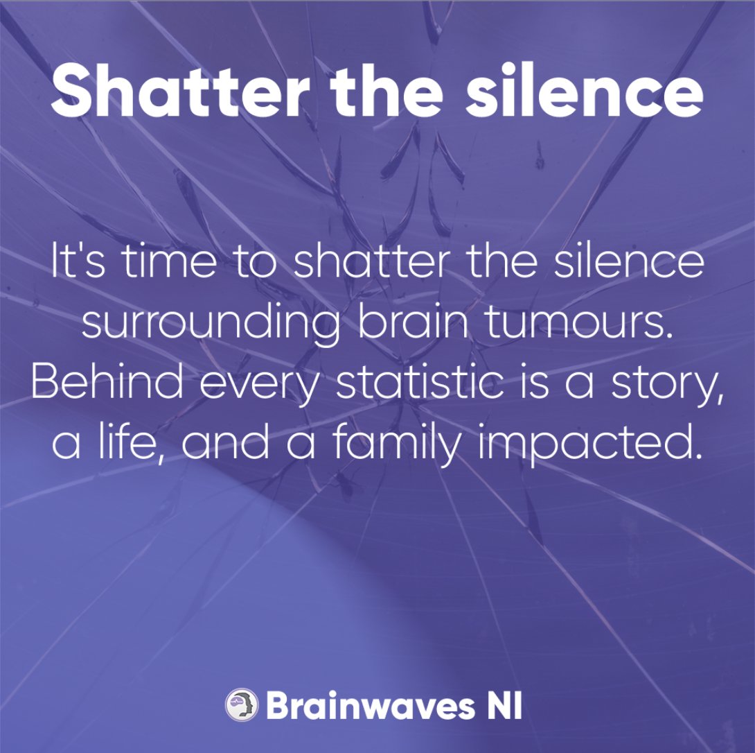 Time to shatter the silence on brain tumours. More children and adults under 40 die from brain tumours than any other cancer. Let's raise awareness and stand united. 💔🔨 #ShatterTheSilence #BrainTumourAwareness