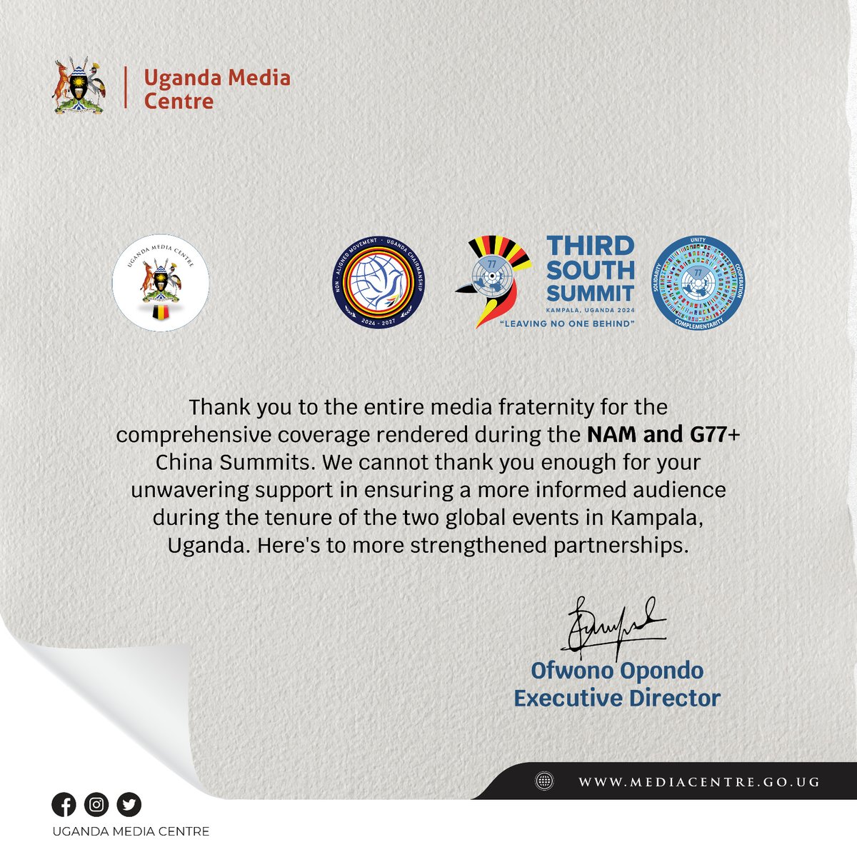 OfwonoOpondo's tweet image. #Commendation. @ubctvuganda @nbstv @@newvisionwire @ntvuganda @DailyMonitor @ChimpReports