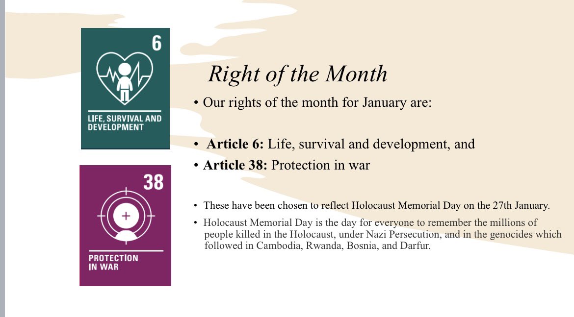 GhsAward's tweet photo. Our Rights and Duty Bearers of the Month. These are linked to Holocaust Memorial Day this month. https://t.co/yR5OSaSl3v