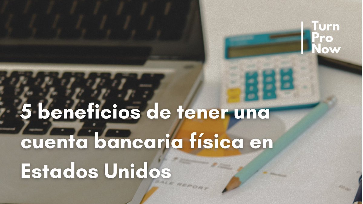 TurnProNow's tweet image. Contar con una cuenta bancaria física en USA conlleva una serie de beneficios que van más allá de las billeteras virtuales.

👉Protección para tus activos financieros
👉Facilidad en las transacciones locales
👉Mayor credibilidad financiera
👉Acceso a préstamos y financiamiento