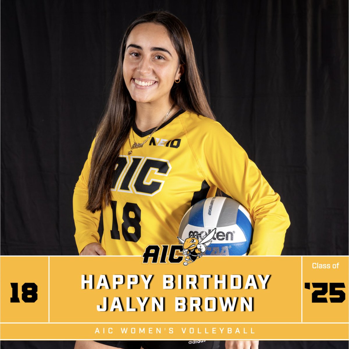 Happy birthday to our incredible middle, Jalyn Brown! We hope your special day is a fantastic one! 🥳🎉🎂

#AICommitted