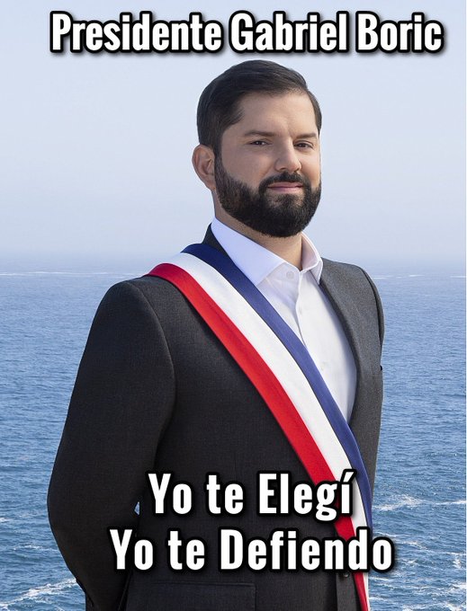 GolRicky11's tweet photo. Sigueme y te sigo
Presidente Gabriel Boric @GabrielBoric https://t.co/alW7SZN1O8