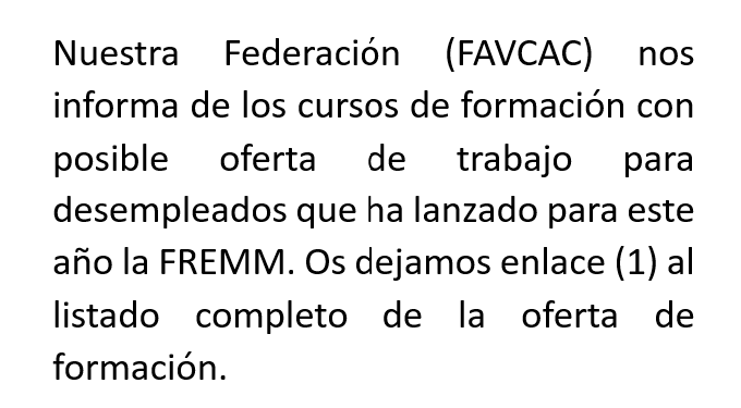 avvpsa's tweet photo. Cursos gratuitos para desempleados
.
(1) --> https://t.co/NATHYOxowK
.
#poligonosantaana #construyendobarrio #avvpoligonosantaana #clubmayoresmayorazgo #dinotorresdealtatension #unlocalsocialyaenpoligonosantaana #FAVCAC #FREMM https://t.co/iEbsWCiQal