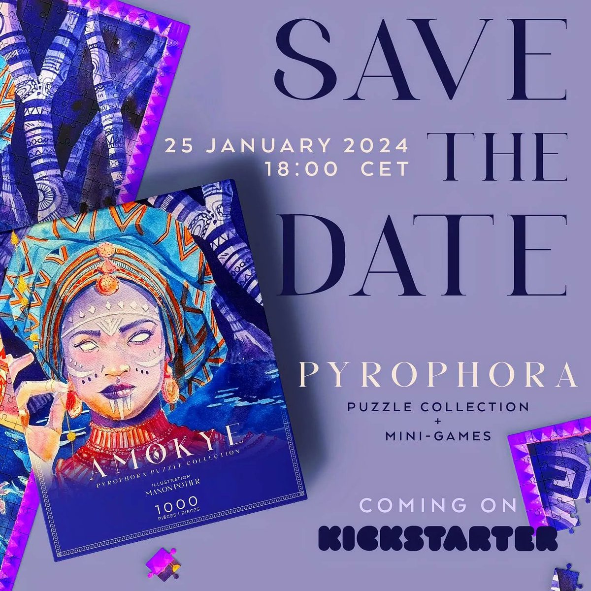 DTDA_Games's tweet photo. 🇬🇧 Just a few days before the launch of #Pyrophora campaign on #Kickstarter 🧩✨!
Let's have a sneak peek at one of the mini-games ;)
➡️https://t.co/h4x9NM9LcY
.
#SaveTheDate
#Amokye #Pyrophora #psychopomp #puzzle #puzzlelover #パズル #jigsawpuzzle #jigsawpuzzles https://t.co/FHthN4T8uW
