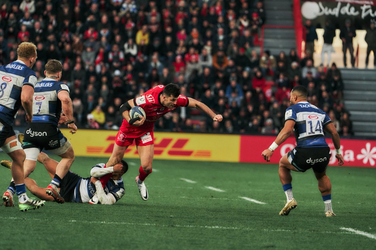 STrugby_ENG's tweet photo. 𝙁𝙊𝙐𝙍 𝙁𝙍𝙊𝙈 𝙁𝙊𝙐𝙍 ✅

Rounding off @ChampionsCup pool stages in style 💪🏽

#STBAT https://t.co/c6KT9kswwx