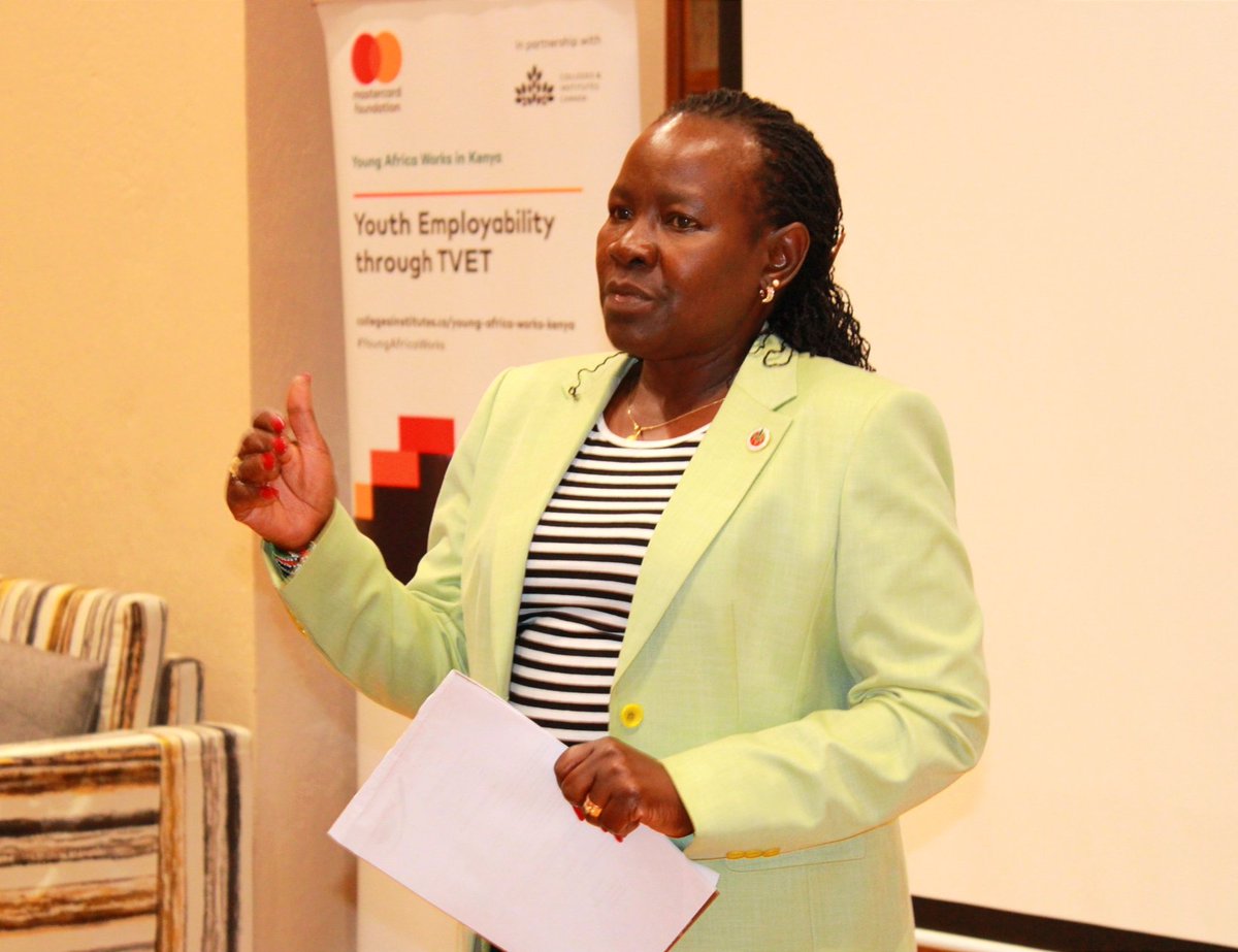 Muoria_Dr's tweet image. I joined the Industrial Linkages Officers Workshop organized by Colleges and Institutes Canada, Implementors of the Young Africa Works Kenya Program of the MasterCard Foundation.

The workshop aims at providing learning avenues for feasible practices and solutions towards…