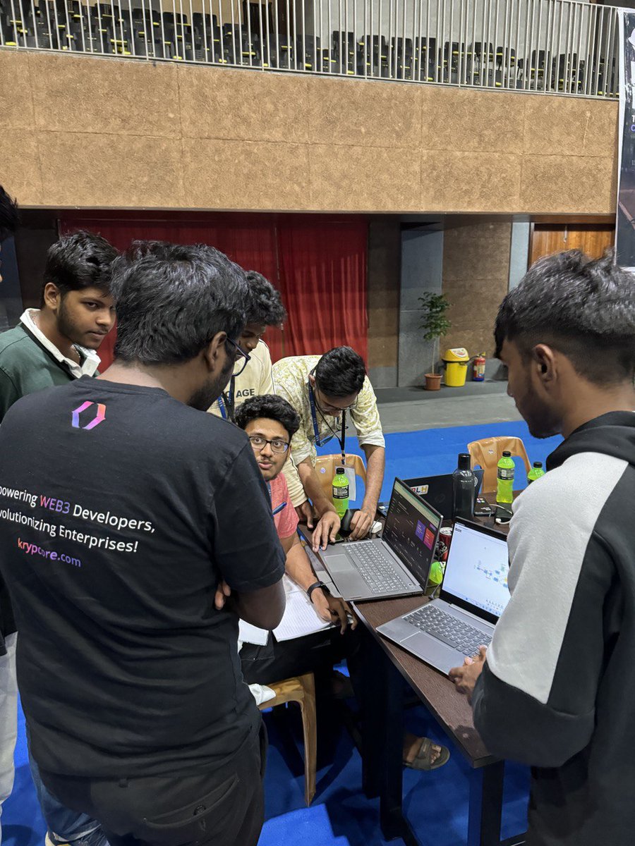 KrypcoreWeb3's tweet photo. Day 1 of @defy_2024 has officially kicked off! Let the hacking begin.
Build with Krypcore 🛠️
#dAppdevelopment #Hackathon #DefyTheNorm #KrypcoreWeb3 https://t.co/Ems5mWK46K